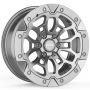 Легковой диск Skill Wheels SV145 9x20 6x139,7 ET19 77,8 графит + полированный обод